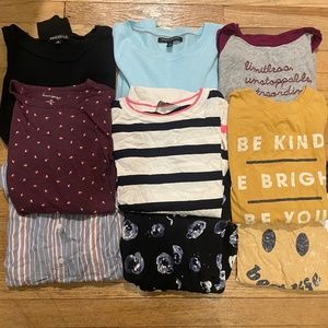 Womens XS long sleeve shirts